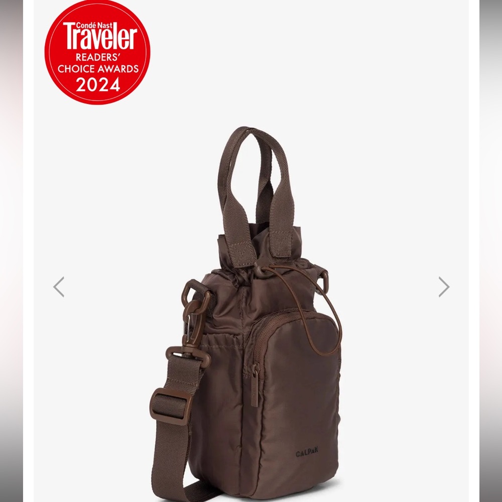 Calpak Brown Crossbody Bag